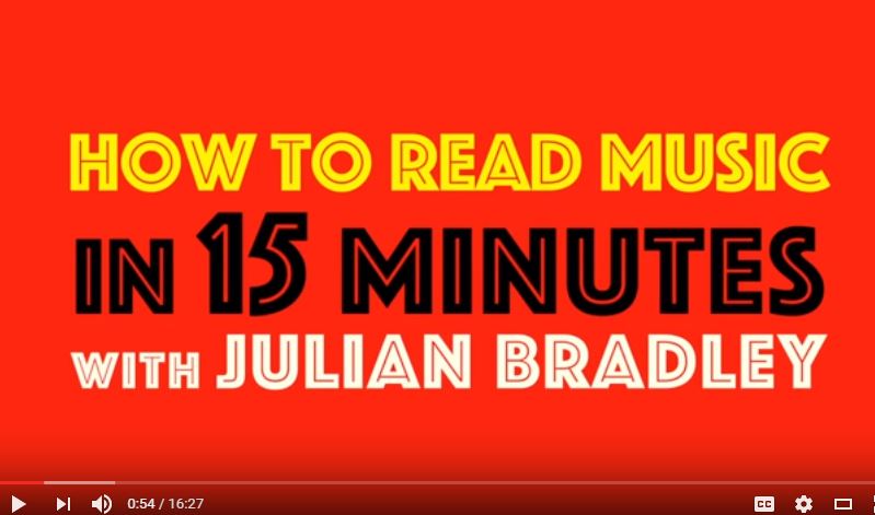 How to read Music in 15 Minutes ( Video )