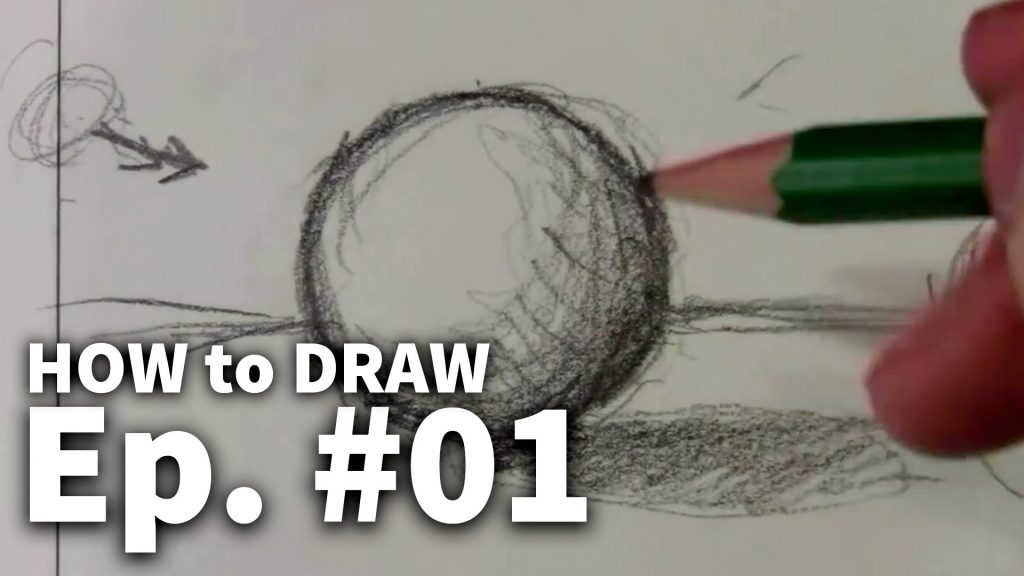 Learn To Draw #01 – Sketching Basics + Materials