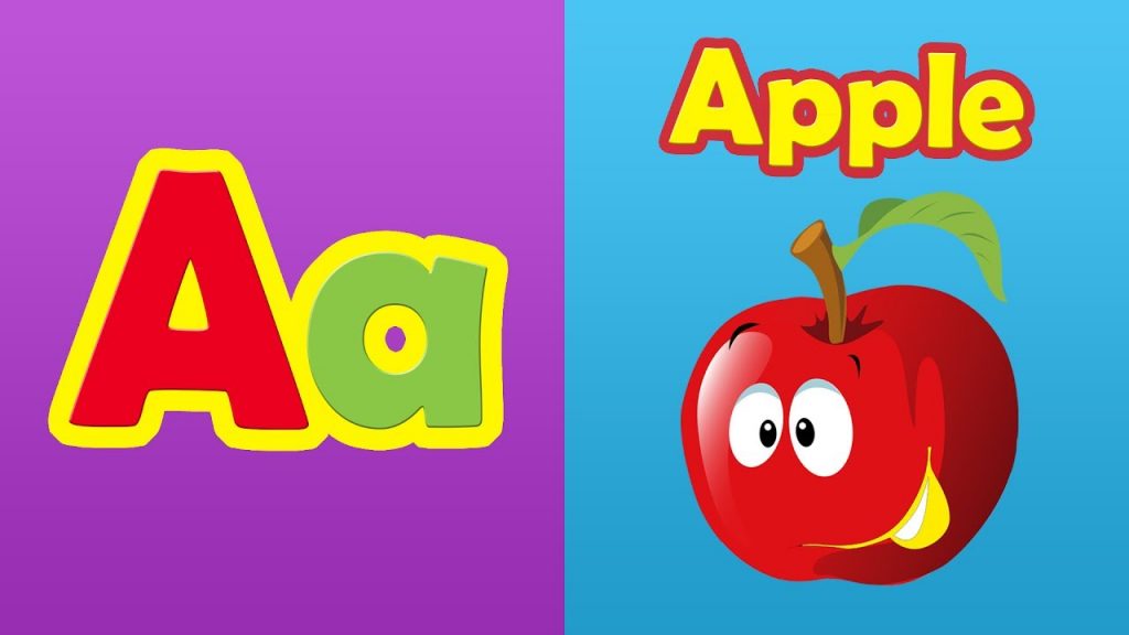 Learn Phonics Song with TWO Words – A For Apple – ABC Alphabet Songs with Sounds for Children