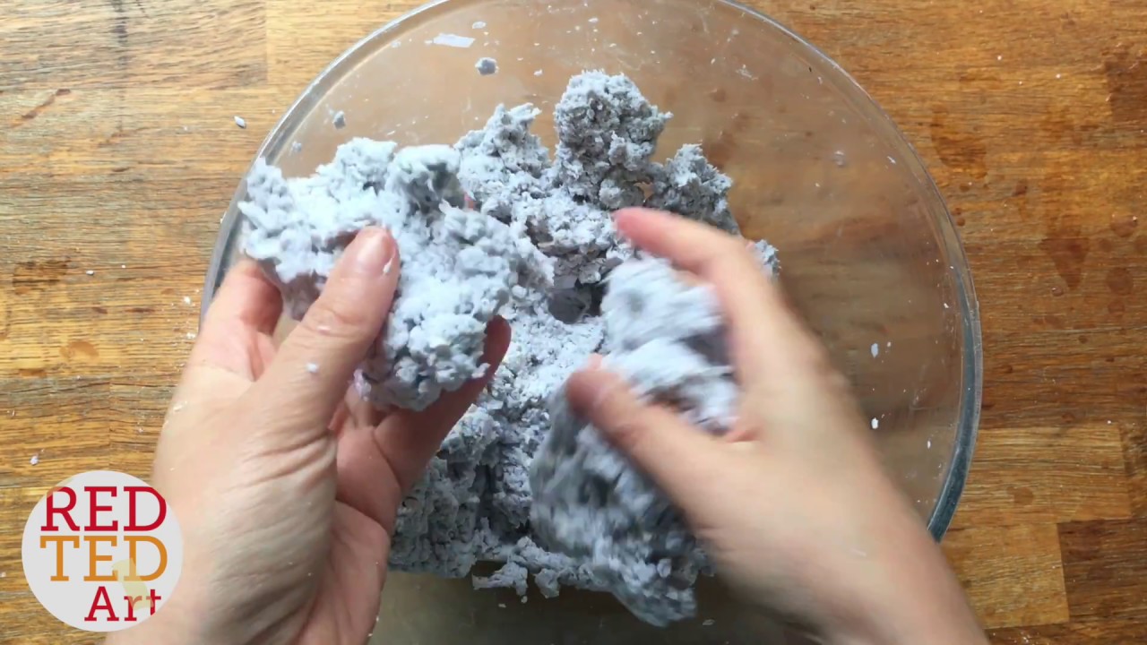 How to make Paper Clay - Newspaper or Shredded Paper - Craft Basics | The Learning Zone