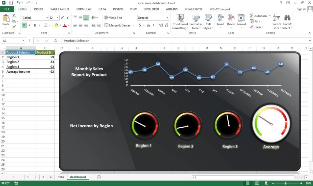 How to build Interactive Excel Dashboards