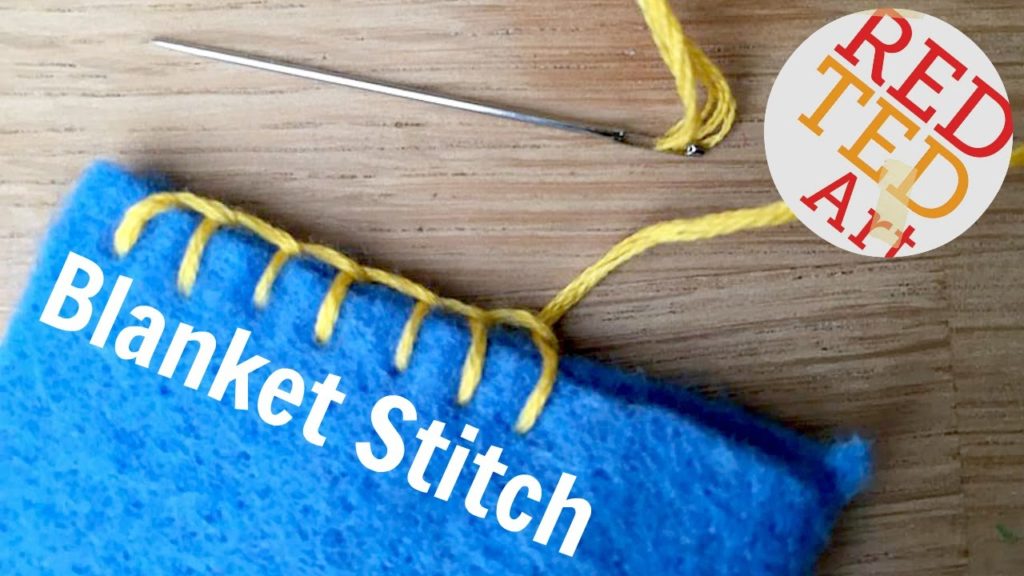 Blanket Stitch How to – Basic Sewing (Embroidery & Hand Sewing)