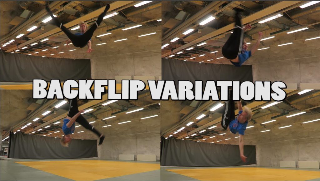 30 Wall Flip Variations