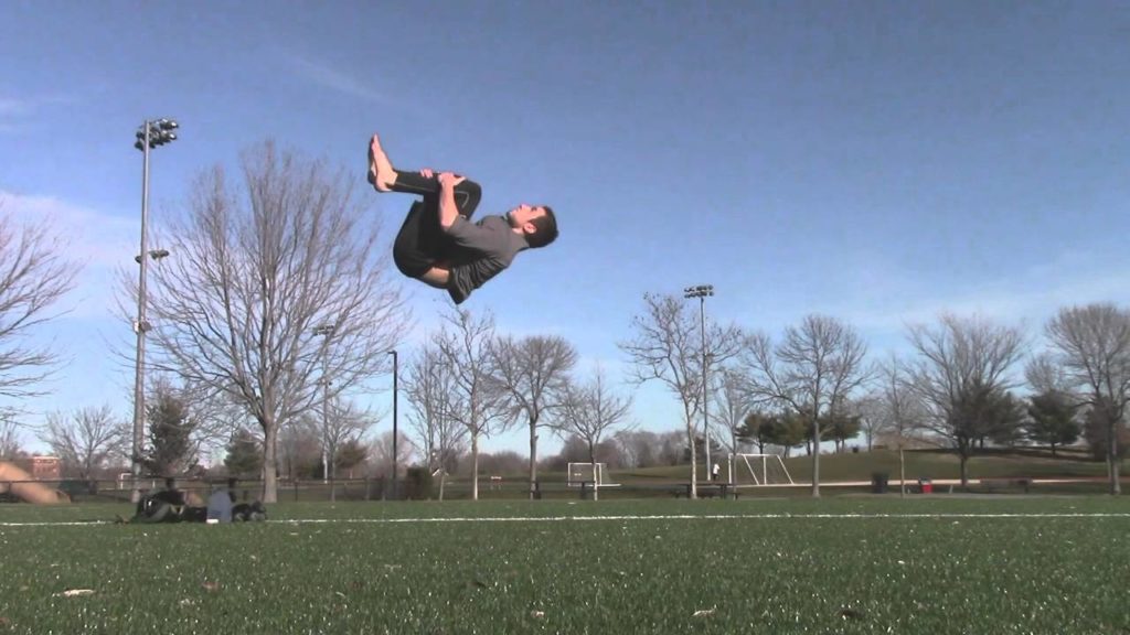 How to Backflip Super Slow Motion Analysis