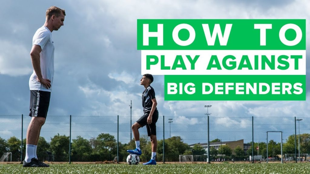 How to Beat Big Defenders  | Learn these football skills