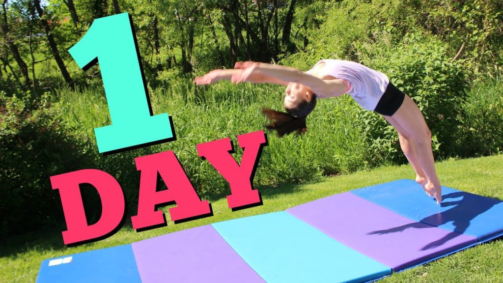 Learn How to: Back Handspring Easy