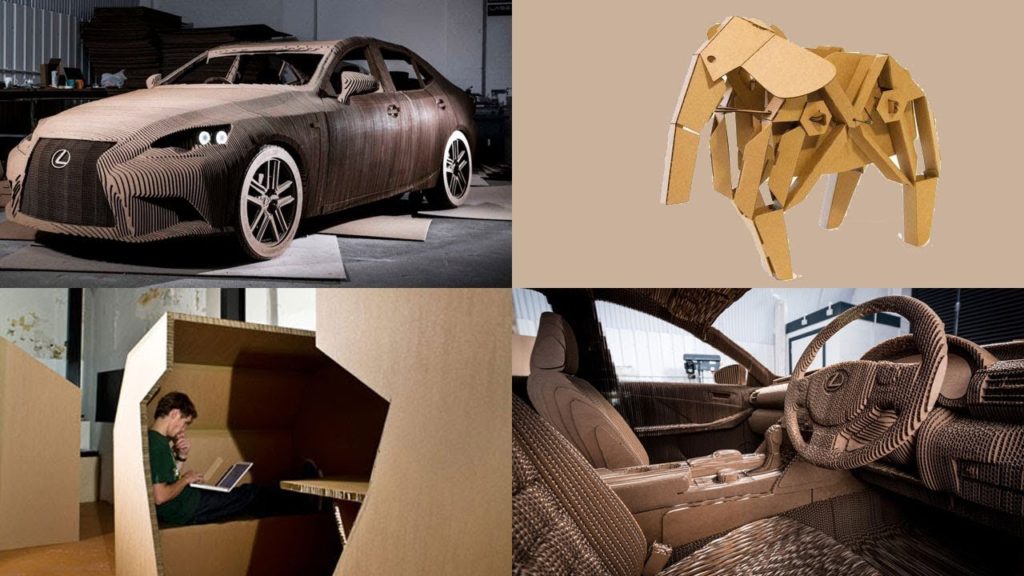 10 Incredible Craft made of Cardboard you might not know