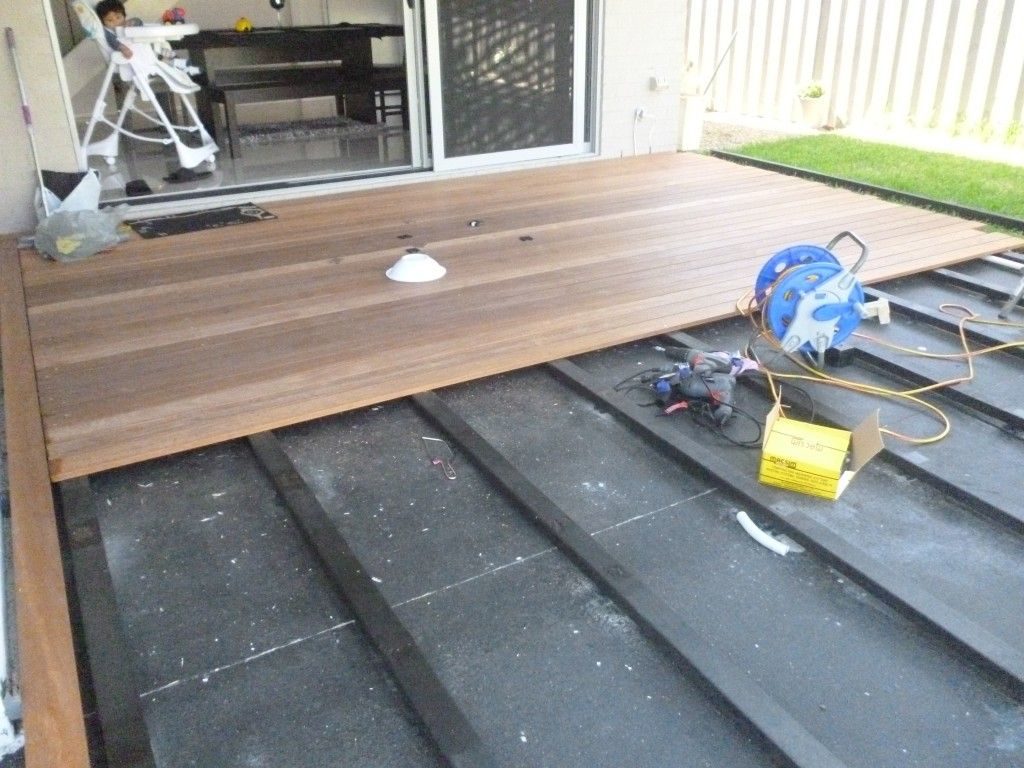 How to Install a Deck on Concrete