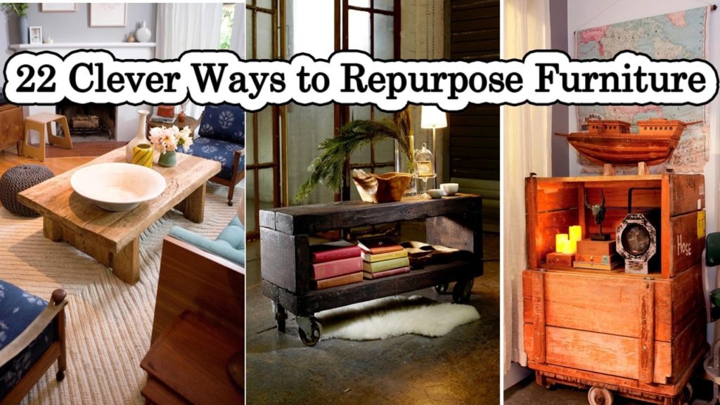 28 Smart ways to reuse or repurpose Old Furniture