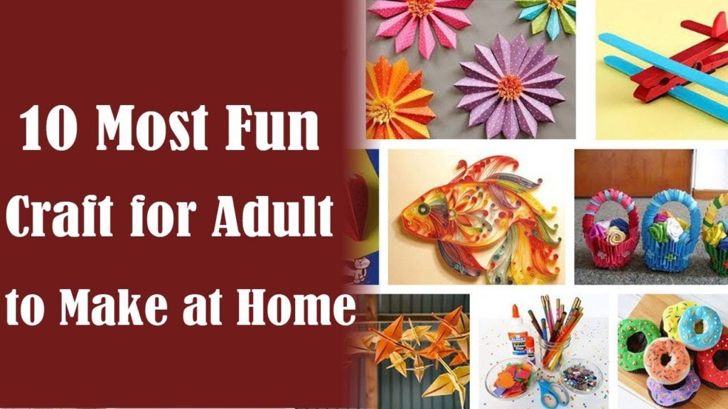 10 Best Craft Ideas for Adults to Make