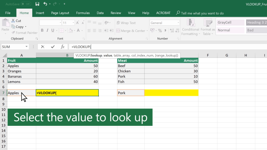 How to use XLOOKUP in Excel Office 365 (New!)