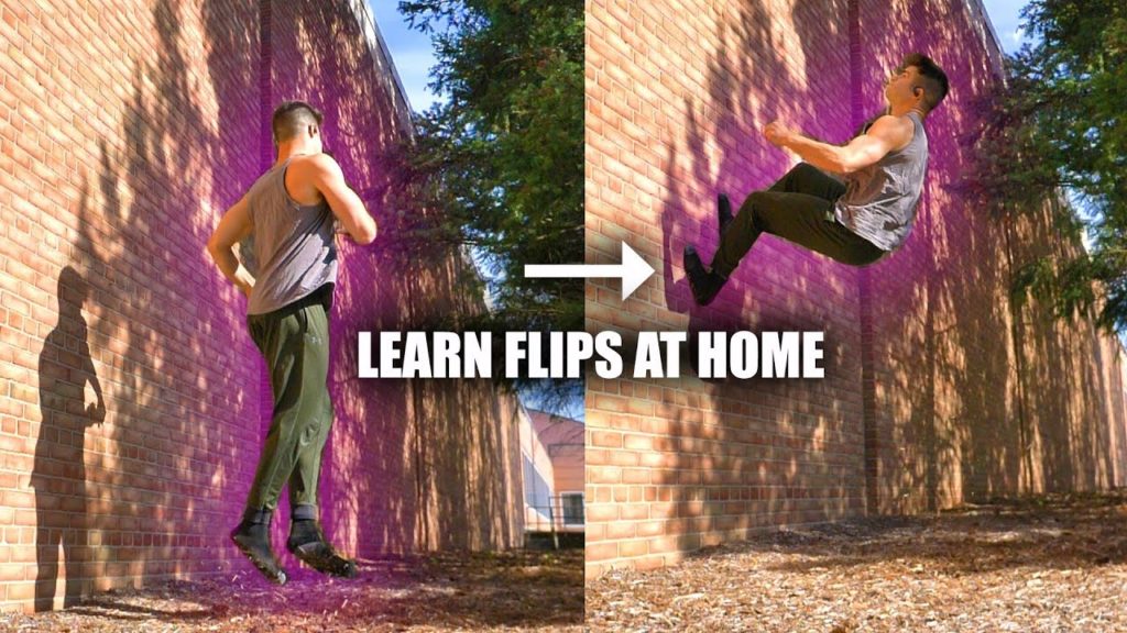 Learn Superhero Parkour Wall Backflip – Turn a 360 into A Double Punch Wall Flip