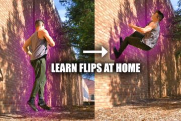 Learn Superhero Parkour Wall Backflip – Turn a 360 into A Double Punch Wall Flip