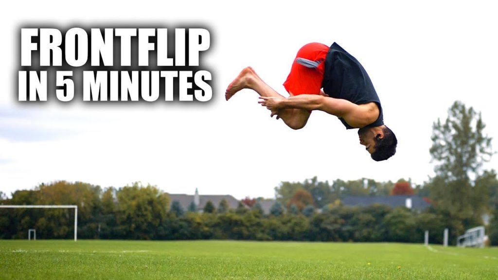 Learn How to Front Flip in only 5 Minutes